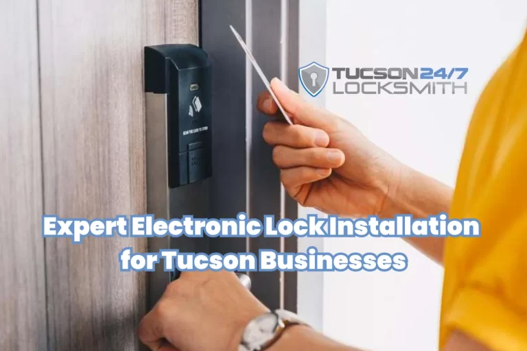 Expert Electronic Lock Installation for Tucson Businesses