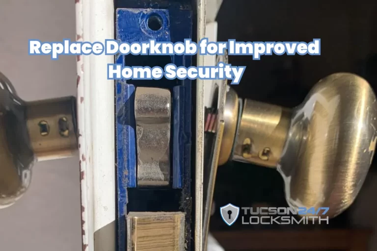 Replace Doorknob for Improved Home Security